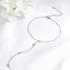 3MM Moissanite Bracelet – Adjustable 925 Silver, 18K Plated