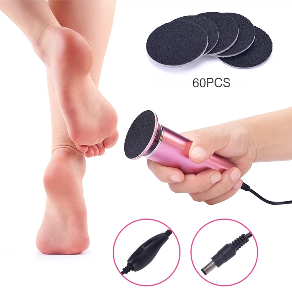 Professional Electric Foot Callus Remover – Salon-Quality Pedicure Kit