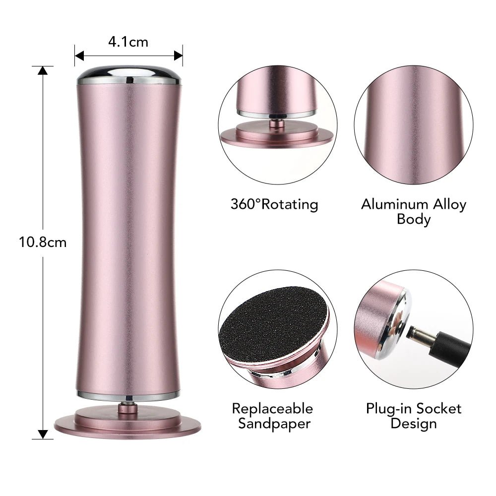 Professional Electric Foot Callus Remover – Salon-Quality Pedicure Kit