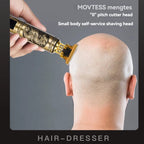 Pro-Alloy Precision Beard Trimmer – 3-Speed Turbo & Intelligent LED Display