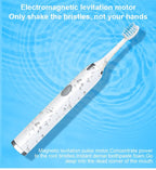 Tongwode Sonic Electric Toothbrush – Professional Deep Clean with 6 Replacement Heads